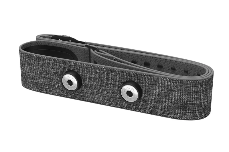 polar pro chest strap gray