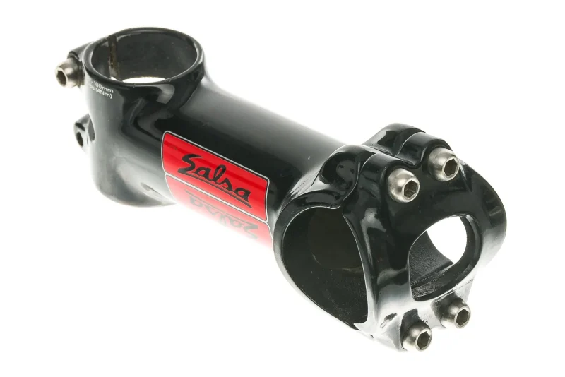 pro moto 1 aluminum stem 31 8mm 100mm 5 black red