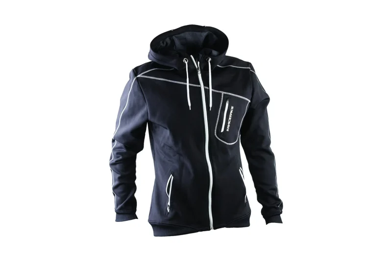 race face instigator zip hoodie black high performance cycling apparel