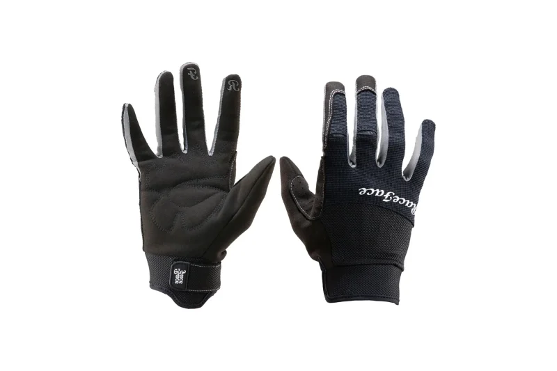 race face women s diy black gloves