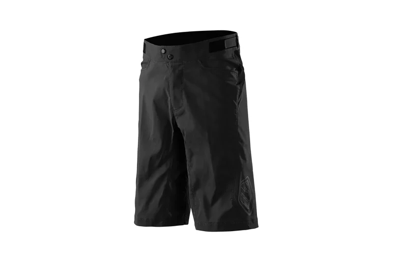 seamless black bike shorts troy lee designs flowline