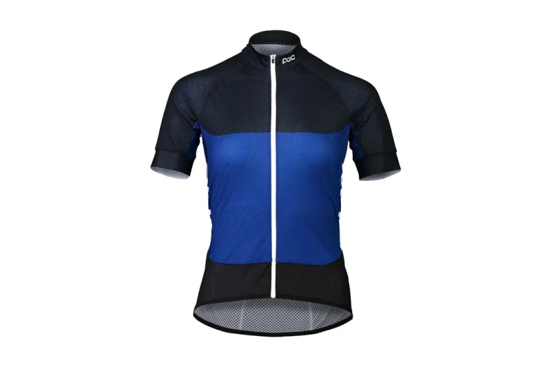 seo optimized title women s azurite multi blue medium light jersey poc essential road collection