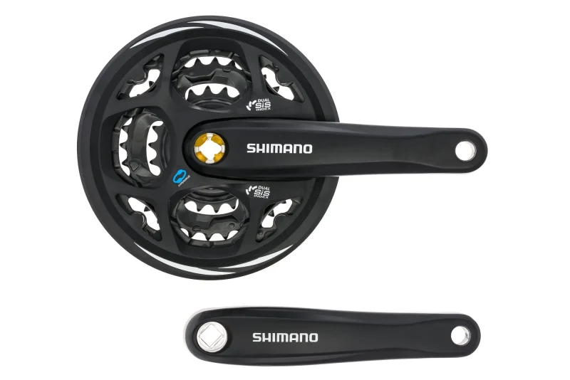 shimano altus 7 8 speed crank set 175mm 42 32 22t