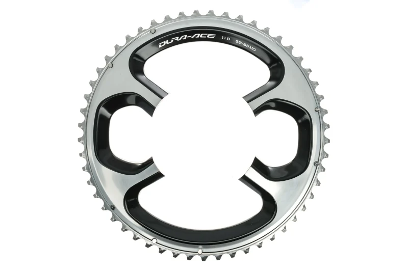 shimano dura ace 9000 53t chainring 110mm bcd 11 speed scaled