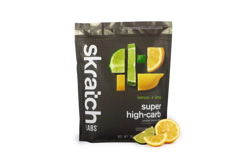 skratch labs high carb lemon lime drink mix 8 servings