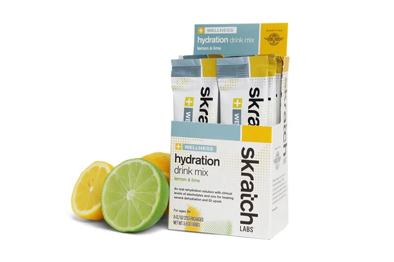 skratch labs lemon lime hydration mix 8 pack