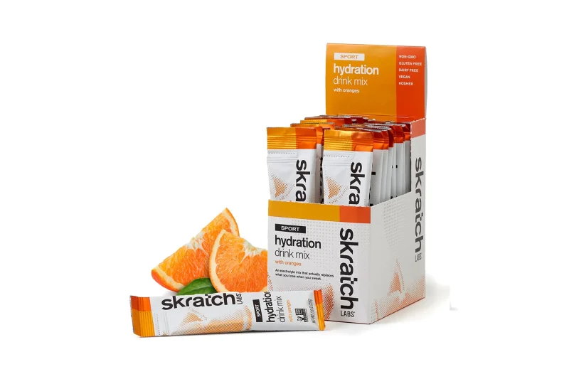 skratch labs orange sport drink mix 20 pack