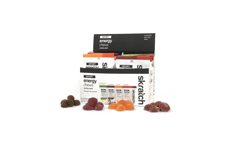 skratch labs sport energy chews variety pack 10 pack