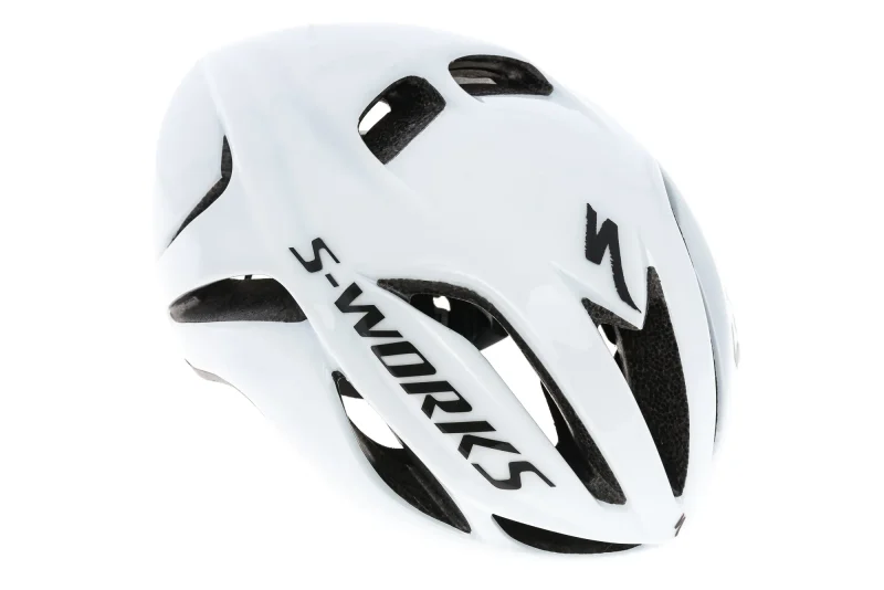 small s works evade white road bike helmet 51 57cm limited edition