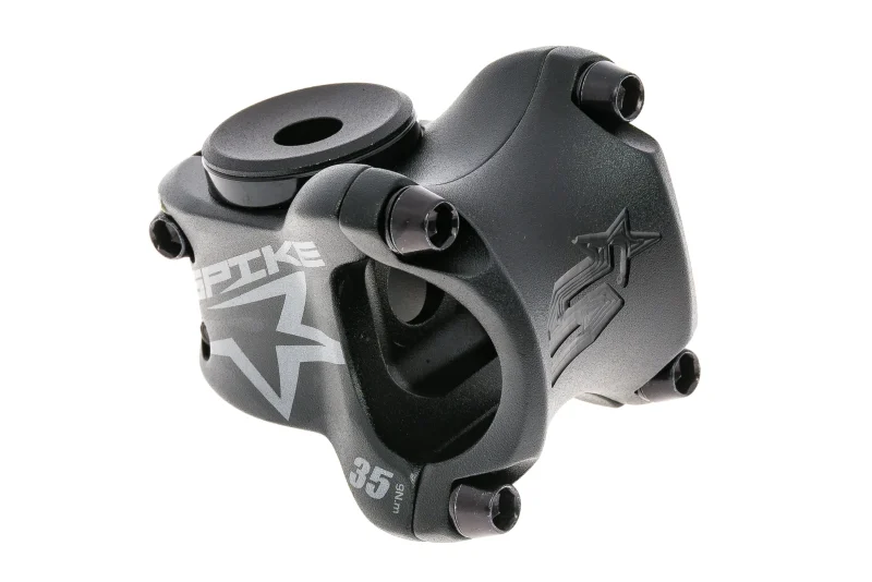 spike bear claw alloy stem 31 8mm 35mm rise black grey scaled