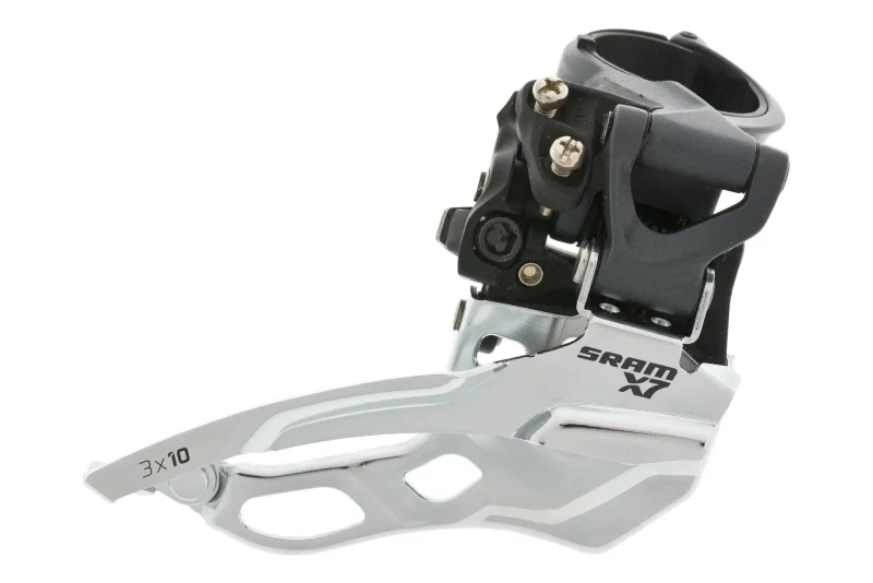 sram x7 3x10 speed front derailleur 31 8 34 9mm high clamp bottom pull