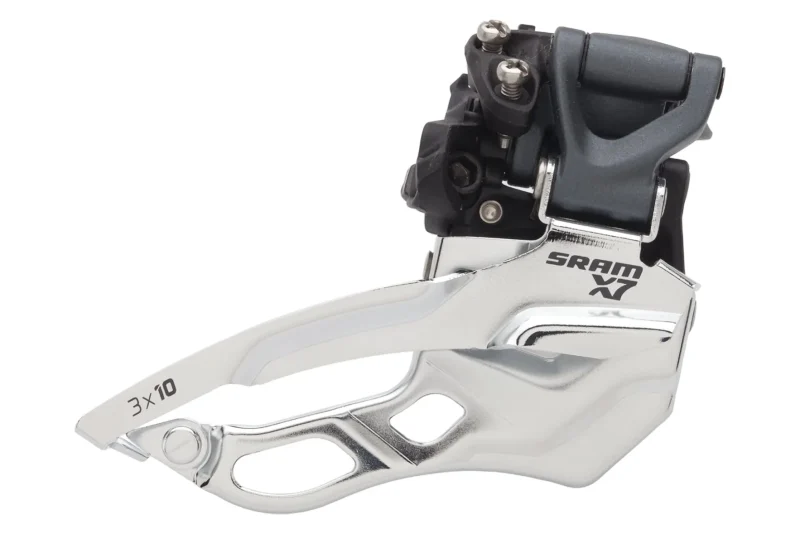 sram x7 3x10 speed front derailleur high clamp 31 8 34 9mm top pull