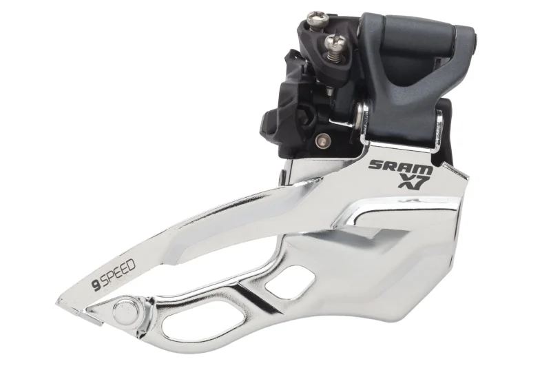 sram x7 3x9 speed front derailleur 31 8 34 9mm high clamp bottom pull