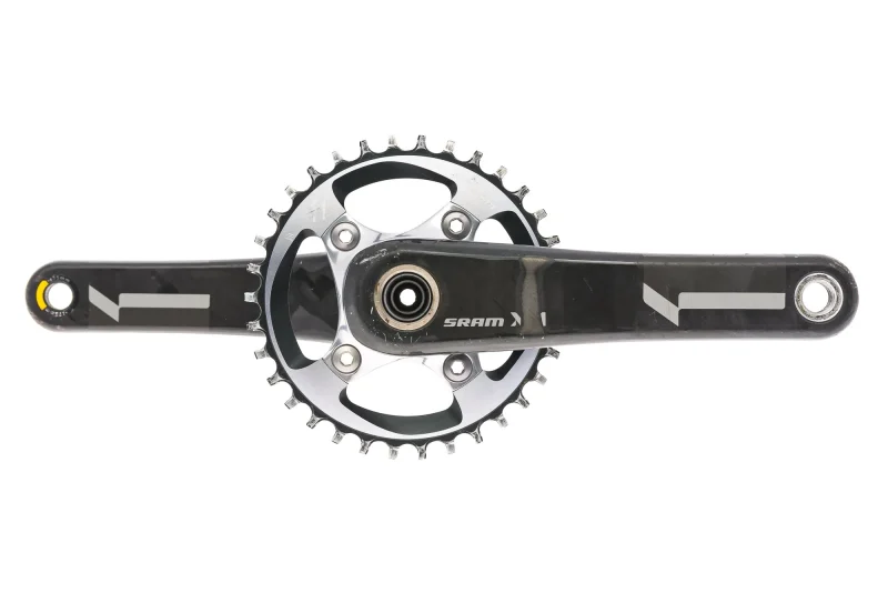 sram xx1 11 speed 175mm 34t crankset gxp 76mm bcd black