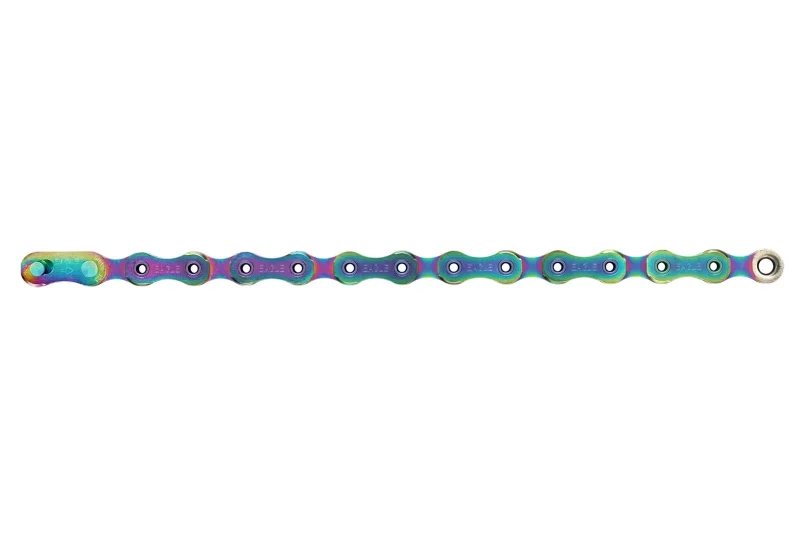 sram xx1 eagle 12 speed chain 126 links rainbow finish