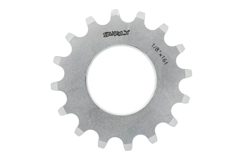 surly silver 16t single speed cog 3 32