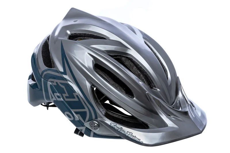 troy lee a2 decoy mips bike helmet 54 56cm air force blue silver scaled