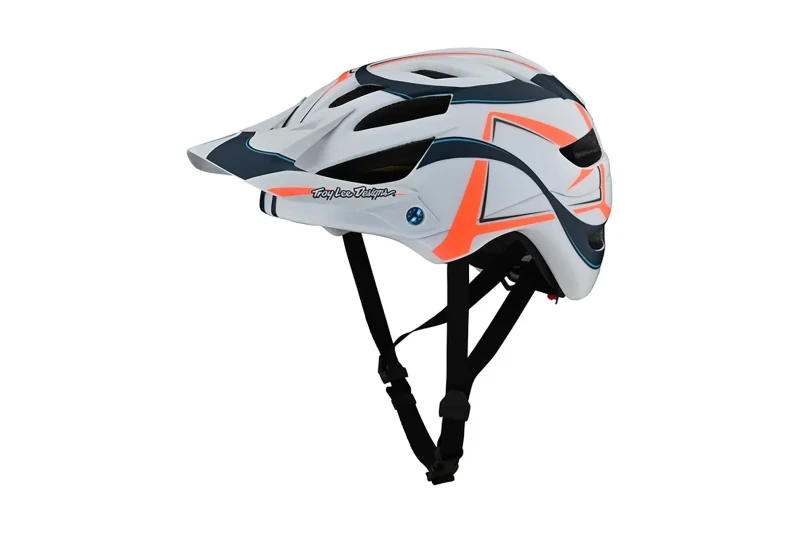 troy lee designs youth a1 mips helmet welter white marine