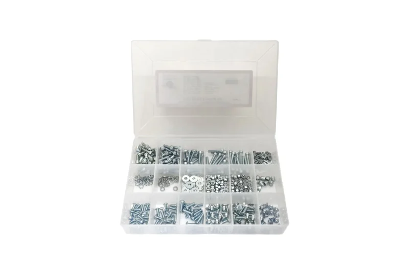 wheels manufacturing 5mm fastener kit 475pcs 18 part variety 3 bolt styles 8 30mm lengths