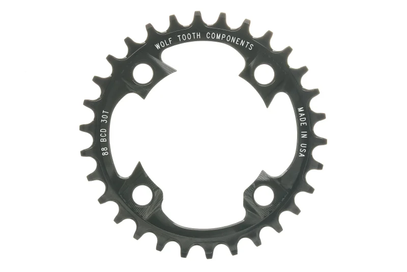 wolf tooth 30t drop stop chainring 10 12 speed shimano m985 88mm bcd scaled