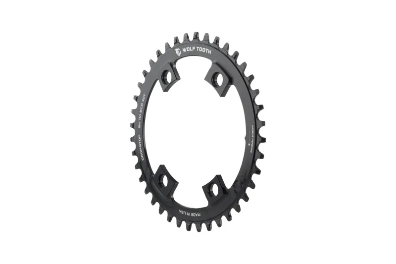 wolf tooth 42t drop stop chainring shimano 110 asymmetric bcd