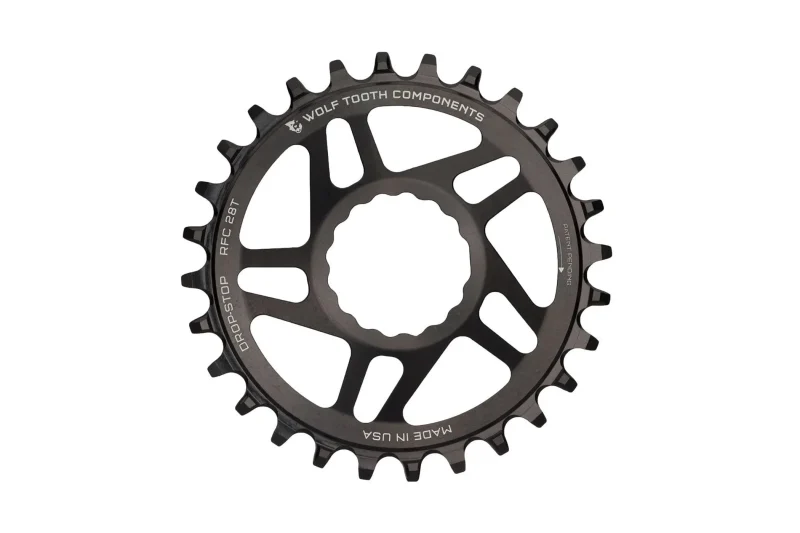 wolf tooth 49mm chainline chainring 6mm offset race face cinch drop stop a