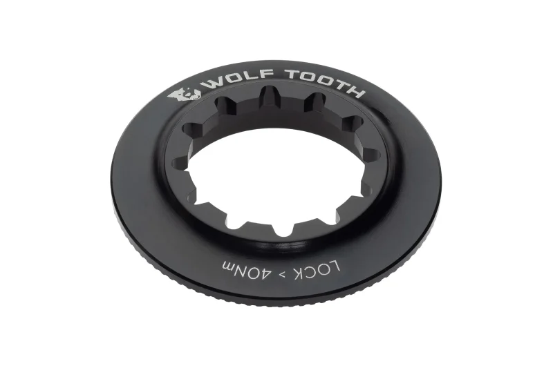 wolf tooth centerlock rotor lockring black internal spline perfect fit