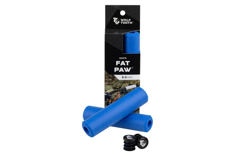 wolf tooth fat paw grips blue edition