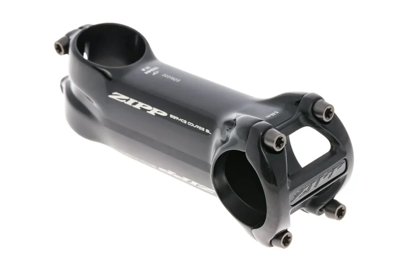 zip service course sl 100mm black aluminum stem 31 8mm clamp